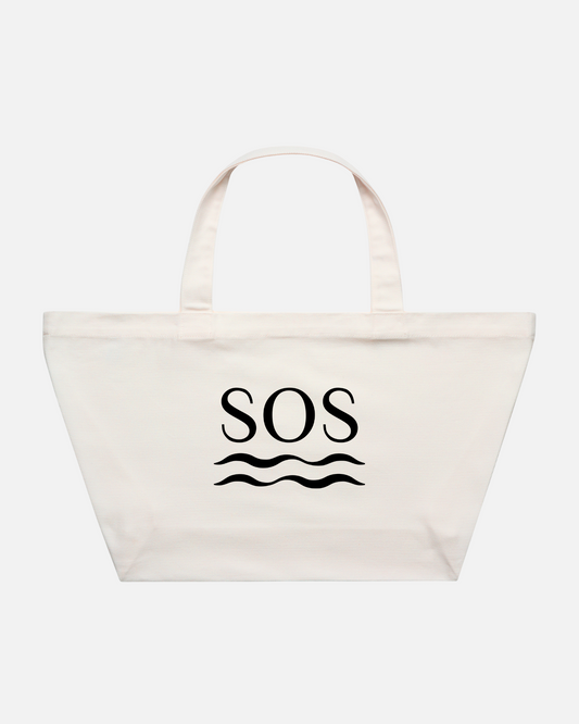 SOS Oversized Tote Bag