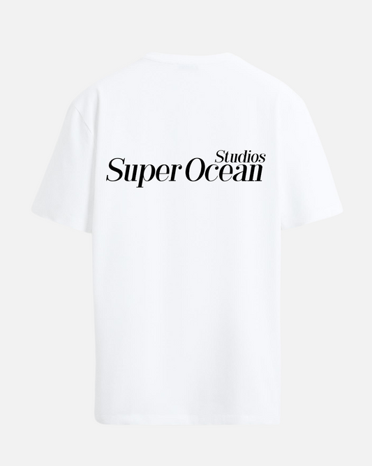 SOS White Cotton Kids T-Shirt