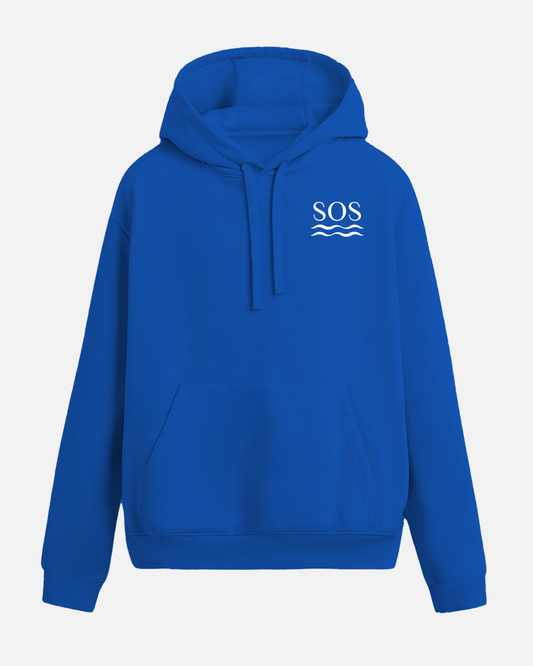SOS Royal Blue Yacht Hoodie